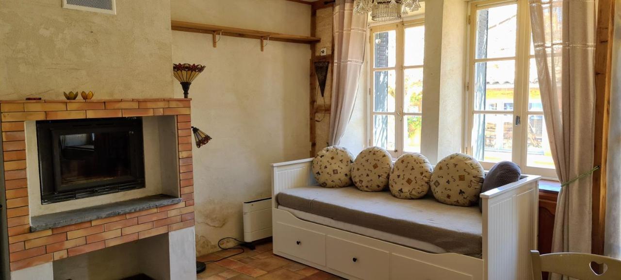 La Maison Des Tisserandes Montsegur Bagian luar foto