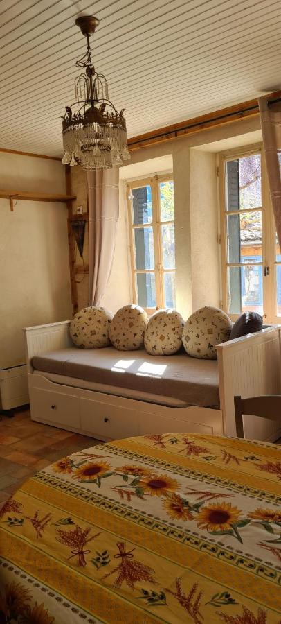 La Maison Des Tisserandes Montsegur Bagian luar foto